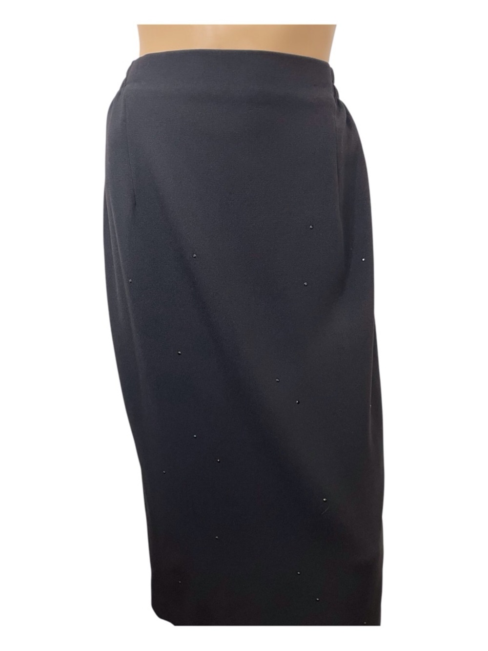 Solini Women's Black Skirt,10 - Picture 2 of 8